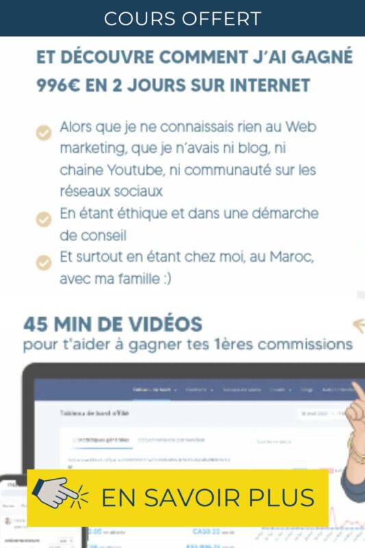 Découvre l'affiliation marketing